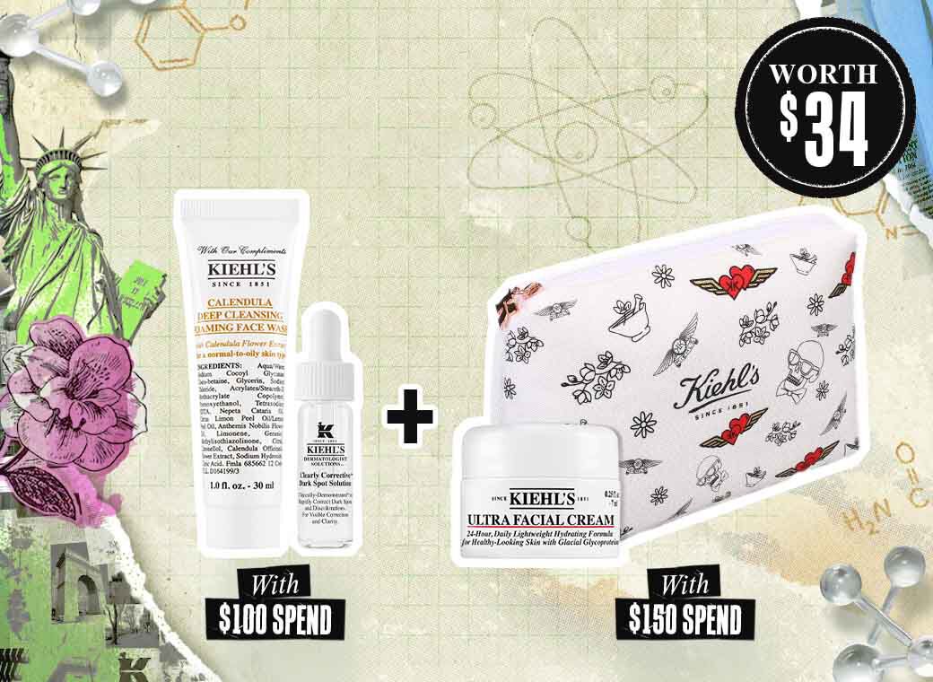 Kiehl's Special Offers Skincare, Hair Care, & Body Care Kiehl's SG